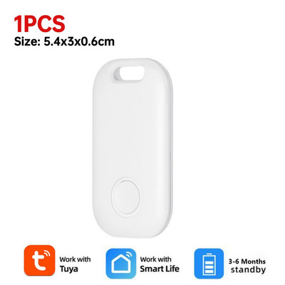 Μίνι ανιχνευτής GPS για κατσικίσιο σκυλί, κατοικίδια, εύρεση κλειδιού Bluetooth 5.0 APP Wireless Anti-lost Child Child Child Finder Wallet Finder για AirTag
