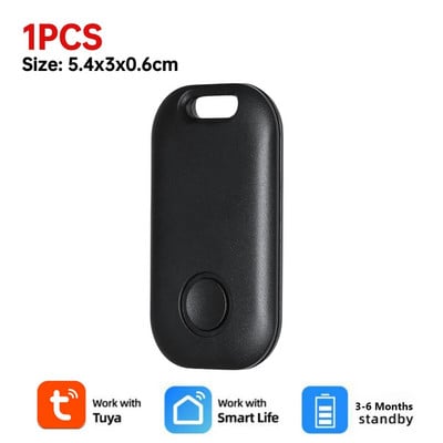 Μίνι ανιχνευτής GPS για κατσικίσιο σκυλί, κατοικίδια, εύρεση κλειδιού Bluetooth 5.0 APP Wireless Anti-lost Child Child Child Finder Wallet Finder για AirTag