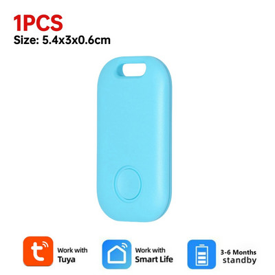 Μίνι ανιχνευτής GPS για κατσικίσιο σκυλί, κατοικίδια, εύρεση κλειδιού Bluetooth 5.0 APP Wireless Anti-lost Child Child Child Finder Wallet Finder για AirTag