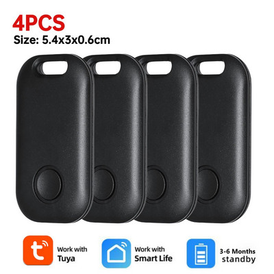 Μίνι ανιχνευτής GPS για κατσικίσιο σκυλί, κατοικίδια, εύρεση κλειδιού Bluetooth 5.0 APP Wireless Anti-lost Child Child Child Finder Wallet Finder για AirTag