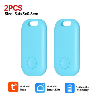 Μίνι ανιχνευτής GPS για κατσικίσιο σκυλί, κατοικίδια, εύρεση κλειδιού Bluetooth 5.0 APP Wireless Anti-lost Child Child Child Finder Wallet Finder για AirTag