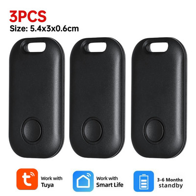 Μίνι ανιχνευτής GPS για κατσικίσιο σκυλί, κατοικίδια, εύρεση κλειδιού Bluetooth 5.0 APP Wireless Anti-lost Child Child Child Finder Wallet Finder για AirTag