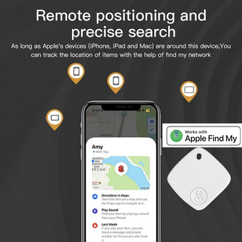 Smart Tag Anti-Lost аларма Безжичен Bluetooth тракер за iPhone Търсене Куфар Ключ Търсене на домашни любимци Запис на местоположение GPS локатор