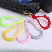 10 värvi 10tk/komplekt plastikust tõmblukk tõmbab nöörist tõmblukk tõmbeklamber Kvaliteetne asendusotsad Lukk riided seljakott pagasi juurdepääs