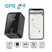 Mini GF 09 GPS Car Tracker Tracking σε πραγματικό χρόνο Anti Theft Anti Lost Locator Ισχυρή μαγνητική βάση SIM Message Positioner