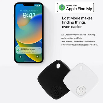 Wireless Locator Συμβατός για Apple Find My Smart Tracker Anti-lost Device Mini Finder Positioning for Wallet Pet Kids