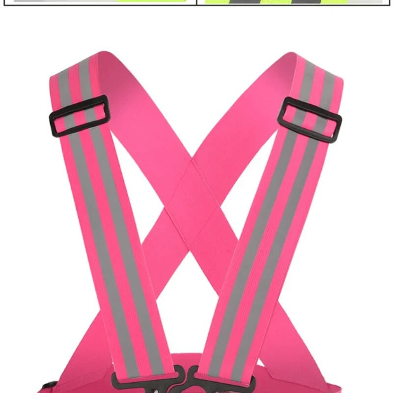 Highlight helkurrihmad Ööjooksmine Ratsutamisriided Vest Reguleeritav turvavest elastne riba täiskasvanutele ja lastele