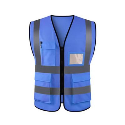 Suure nähtavusega helkurvest Tööriided Mootorrattasõit Sport Välistingimustes Helkurriietus Helkurjakk