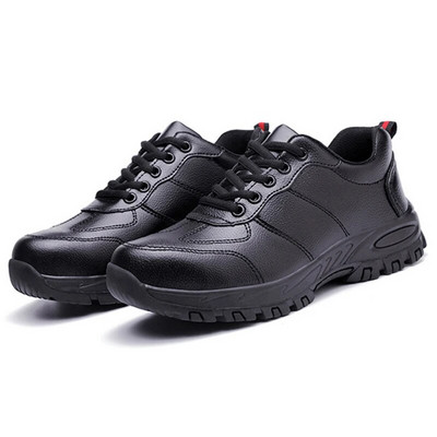 Ανδρικά Δερμάτινα Παπούτσια Εργασίας Παπούτσια εργασίας Ατσάλινα δάχτυλα άφθαρτα παπούτσια ασφαλείας Αθλητικά πάνινα παπούτσια με προστασία από τρύπημα Ανδρικές μπότες ασφαλείας