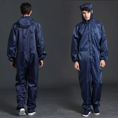 Unisex kombinesoonid hingavad tolmukindlad ohutusriided töö värvimine riided sanitaarkaitse Jumpsuit Hazmat lukuga ülikond