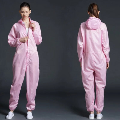 Unisex kombinesoonid hingavad tolmukindlad ohutusriided töö värvimine riided sanitaarkaitse Jumpsuit Hazmat lukuga ülikond