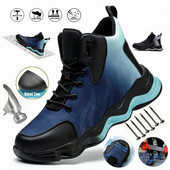 Άφθαρτα Ανδρικά Παπούτσια Ασφαλείας Παπούτσια Εργασίας Αντισπασμωδικά Βιομηχανικά Παπούτσια Ανδρικά Παπούτσια κατά της διάτρησης