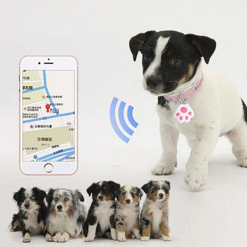 Mini Wireless Bluetooth Pet GPS Tracker Hidden Smart Anti Lost Tracking Device for Dogs Cats Locator Pet Collar Accessories