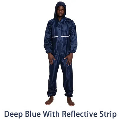 Αδιάβροχη μονοκόμματη φόρμα με φόρμα εργασίας ασφαλείας ανθεκτική στο λάδι της κουκούλας For Sparying Painting Factory Clothes