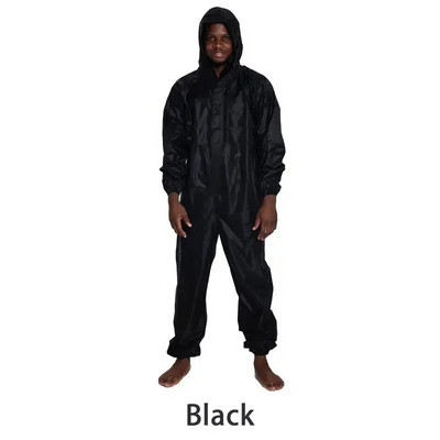 Αδιάβροχη μονοκόμματη φόρμα με φόρμα εργασίας ασφαλείας ανθεκτική στο λάδι της κουκούλας For Sparying Painting Factory Clothes