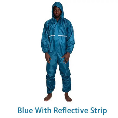 Αδιάβροχη μονοκόμματη φόρμα με φόρμα εργασίας ασφαλείας ανθεκτική στο λάδι της κουκούλας For Sparying Painting Factory Clothes