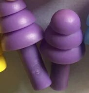 6 párov komfortných silikónových štuple do uší v krabici, tlmenie hluku, mäkké silikónové štuple do uší, ochranné na spanie