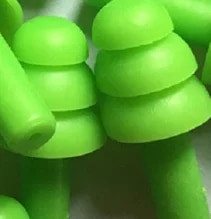 6 párov komfortných silikónových štuple do uší v krabici, tlmenie hluku, mäkké silikónové štuple do uší, ochranné na spanie