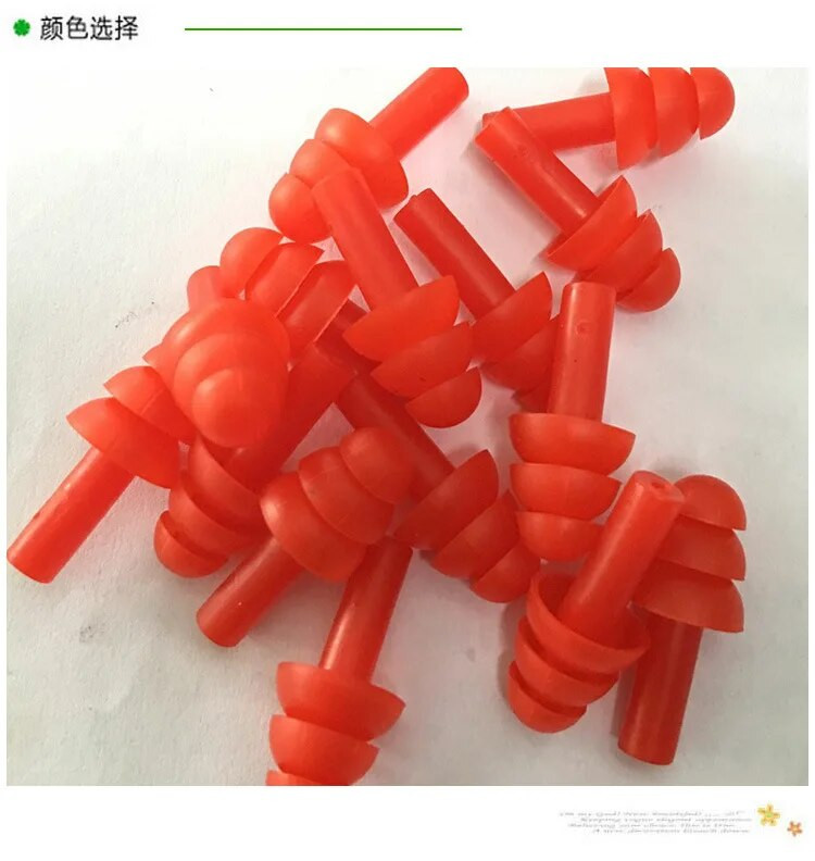 6 párov komfortných silikónových štuple do uší v krabici, tlmenie hluku, mäkké silikónové štuple do uší, ochranné na spanie