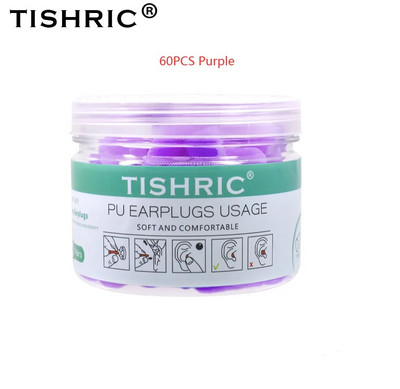 5/30/60/80 Ζεύγη ωτοασπίδες Αντιθορυβικές ωτοασπίδες Ρυθμός μείωσης θορύβου ύπνου 35,5 db Προστατευτικό αυτιού Βύσματα ωτοασπίδων για κολύμβηση ύπνου