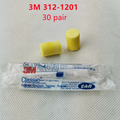 3M 312-1201 Тапа за уши за еднократна употреба Пяна за намаляване на шума Безплатна доставка
