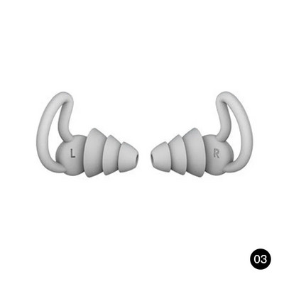 Επαναχρησιμοποιήσιμες ωτοασπίδες ακύρωσης θορύβου Ασφαλείς ωτοασπίδες σιλικόνης κατά του θορύβου για σκοποβολή σε ταξίδια ύπνου