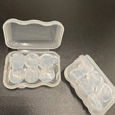 6GAB caurspīdīgi ausu aizbāžņi miega ūdensnecaurlaidīgi trokšņu samazināšanas ausu aizbāžņi peldēšanai prettrokšņu skaņas izolācijas ausu aizbāžņi unisex