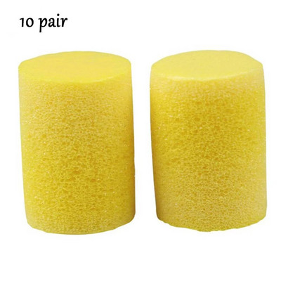 20 TK korduvkasutatav käsn Helikindlad kõrvatropid Mürablokeerija/Filtriga kõrvatropid Kõrvaklapid Magamisreisi tööohutus Kõrvakaitsed