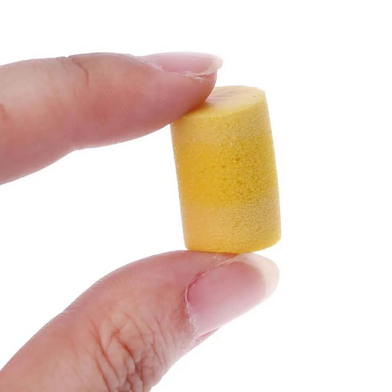 20 TK korduvkasutatav käsn Helikindlad kõrvatropid Mürablokeerija/Filtriga kõrvatropid Kõrvaklapid Magamisreisi tööohutus Kõrvakaitsed