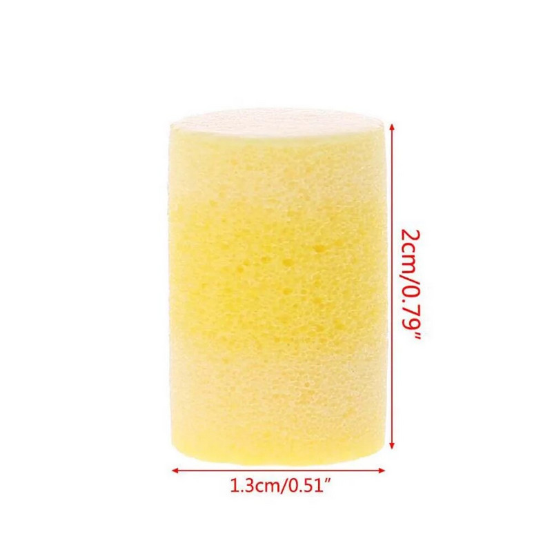 20 TK korduvkasutatav käsn Helikindlad kõrvatropid Mürablokeerija/Filtriga kõrvatropid Kõrvaklapid Magamisreisi tööohutus Kõrvakaitsed