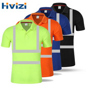 hi viz Ohutuse töö polosärk Hea nähtavusega peegeldav polosärk Meeste kiiresti kuivavad ehitussärgid