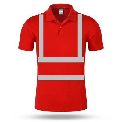 hi viz Ohutuse töö polosärk Hea nähtavusega peegeldav polosärk Meeste kiiresti kuivavad ehitussärgid