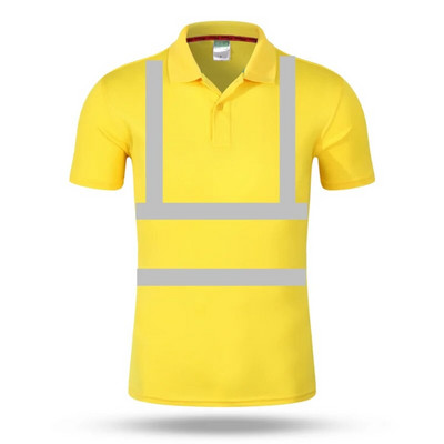 hi viz Ohutuse töö polosärk Hea nähtavusega peegeldav polosärk Meeste kiiresti kuivavad ehitussärgid