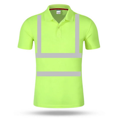 hi viz Ohutuse töö polosärk Hea nähtavusega peegeldav polosärk Meeste kiiresti kuivavad ehitussärgid