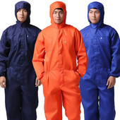 Ανδρικές λεπτές φόρμες εργασίας Αναπνεύσιμες καλοκαιρινές μακρυμάνικές φόρμες Προστατευτικές φόρμες εργασίας με προστασία από τη σκόνη WorkerMachine Auto Repair