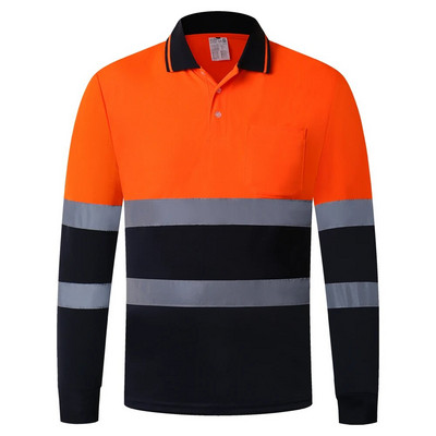 Tricou reflectorizant bărbați Cămașă reflectorizante de siguranță de înaltă vizibilitate Îmbrăcăminte de lucru îmbrăcăminte de lucru Cămașă de atelier bărbați mecanic