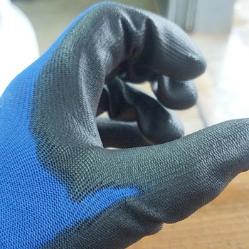 NMSAFETY 12 чифта работни защитни ръкавици Мъжки гъвкави найлонови или полиестерни защитни работни ръкавици Професионални защитни консумативи