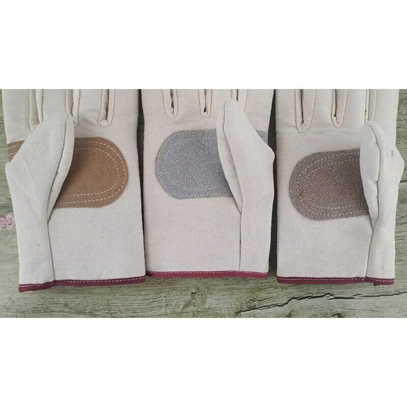 Lõuendikindad Kulumiskindlad keevitaja hooldus Lõuendikindad Topeltpaksendatud Töökaitsekindad