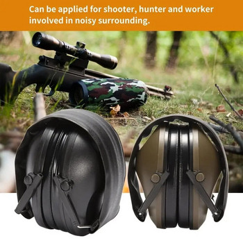 Νέο TAC 6S Anti-Noise Audio Tactical Shooting Ακουστικά Ωτοασπίδες Ηλεκτρονική Ωτοασπίδα με μαλακή επένδυση για αθλητικό κυνήγι σε υπαίθρια αθλήματα