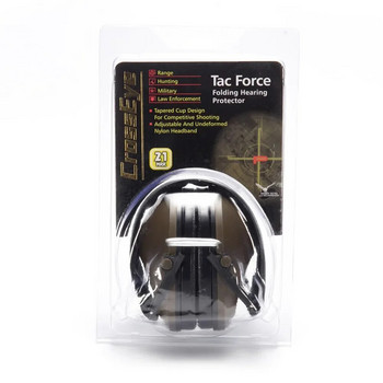 Νέο TAC 6S Anti-Noise Audio Tactical Shooting Ακουστικά Ωτοασπίδες Ηλεκτρονική Ωτοασπίδα με μαλακή επένδυση για αθλητικό κυνήγι σε υπαίθρια αθλήματα