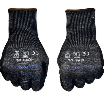 ANSI A4 Устойчиви на порязване работни ръкавици HPPE Micro Foam Nitrile Maxi High Flex Proof Glass Handling Butcher Safety Gloves