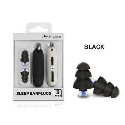 Ωτοασπίδες Tapones Oido Ruido Earplugs Para Dormir Plug Oordoppen σιλικόνη Oordopjes Slapen Ωτοασπίδες με μείωση θορύβου ύπνου