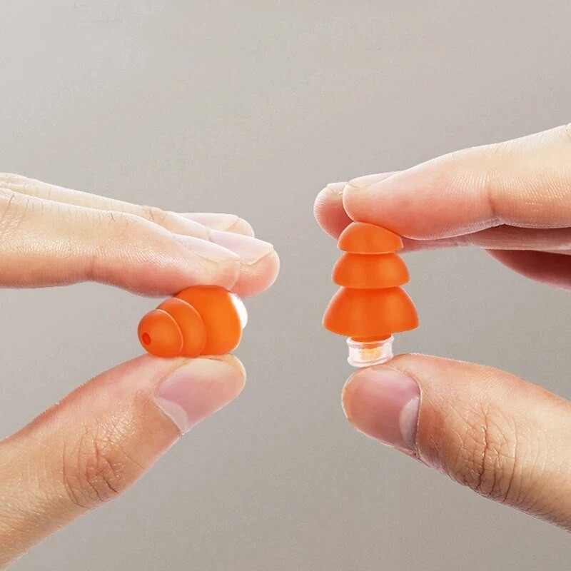 Ωτοασπίδες Tapones Oido Ruido Earplugs Para Dormir Plug Oordoppen σιλικόνη Oordopjes Slapen Ωτοασπίδες με μείωση θορύβου ύπνου