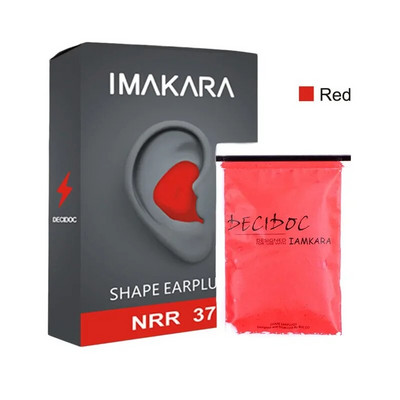 Moldable σχήματος 60 τεμ./σετ PU Ωτοασπίδες κατά του θορύβου Μείωση θορύβου Προστατευτικό ύπνου Μαλακό κατά του ροχαλητού Health Care Sleep Aid Earplug