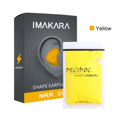 Moldable σχήματος 60 τεμ./σετ PU Ωτοασπίδες κατά του θορύβου Μείωση θορύβου Προστατευτικό ύπνου Μαλακό κατά του ροχαλητού Health Care Sleep Aid Earplug