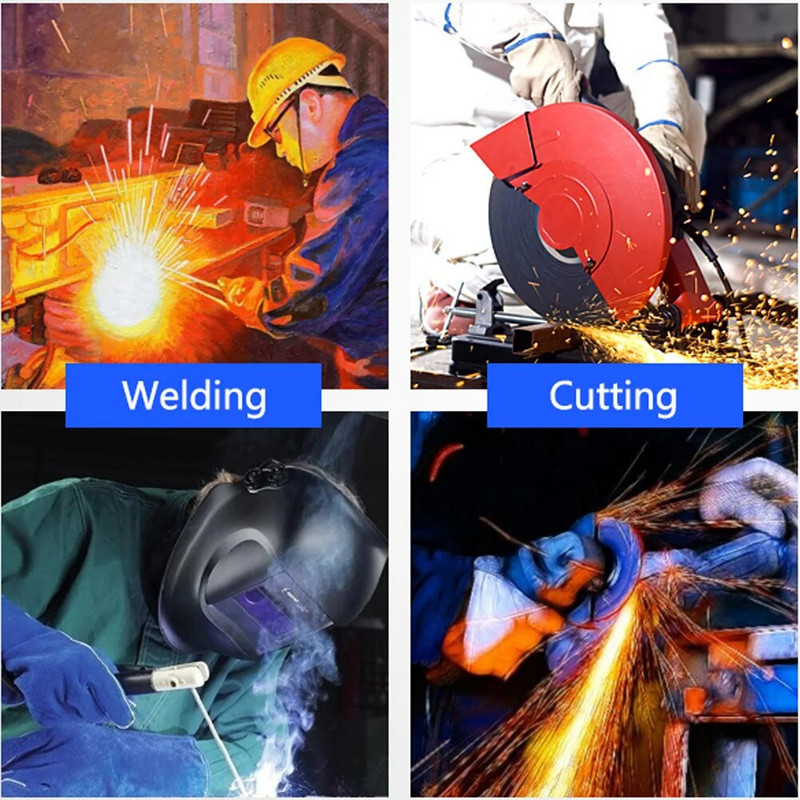 NMSafety Fire Insulation Δερμάτινα γάντια συγκόλλησης με κλιπ εργασίας Yard Work Yard κατασκευές κατά της κοπής