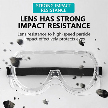 Γυαλιά Clear Safety Γυαλιά Ανδρικά Γυναικεία Προστασία ματιών Ποδηλασία εκτός δρόμου Ασφάλεια κατά της σκόνης Γυαλιά Προστασίας Moto Dust-proof γυαλιά