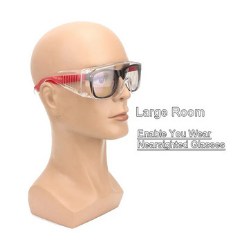 Висококачествени предпазни очила против пръски, устойчиви на удар PC лещи, работни защитни очила за лаборатория, направи си сам, защита на очите на деца/възрастни
