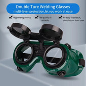 Γυαλιά συγκόλλησης Προστατευτικά γυαλιά Διαφανής Αναστροφή Φακών Συγκολλητές Εργασίας Γυαλιά Ασφαλείας Προστατευτικά γυαλιά ματιών