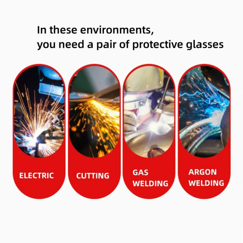 Γυαλιά συγκόλλησης Προστατευτικά γυαλιά Διαφανής Αναστροφή Φακών Συγκολλητές Εργασίας Γυαλιά Ασφαλείας Προστατευτικά γυαλιά ματιών